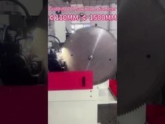 LDX-028 ((A) Sägeblatt Durchmesser 400-1500MM Voll CNC TCT Sägeblatt Doppelschleifkopf Seite Winkel Schleifen