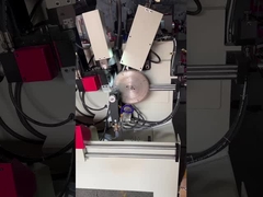 Schleifmaschine für die Holzbearbeitung mit mehreren Sägen