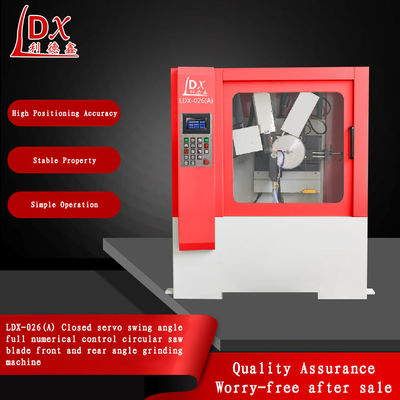 Vollständig CNC-Servo TCT-Sägenblattschleifmaschine TCT-Sägenblattschleifmaschine LDX-026A