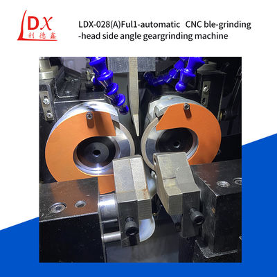 Servo-TCT-Säge Kreislaufsäge Klinge Doppel-Schleifkopf Seiteneckel Voll CNC-Schleifmaschine LDX-028A