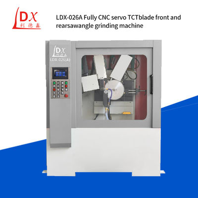 Voll CNC-Karbid-Rundsägenblatt Front- und Hinterwinkelschleifmaschine LDX-026A