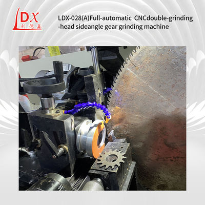 LDX-028A Voll CNC TCT Säge Blatt Doppel-Schleifkopf Seitenschleifmaschine