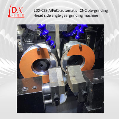 Voll CNC Kreislaufsäge Blatt Doppelschleifkopf Seitenwinkel Getriebe Schleifmaschine LDX-028A