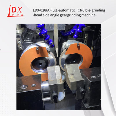 Automatische Doppelkopf-Seiten-TCT-Sägen-Schärfmaschine LDX-028A