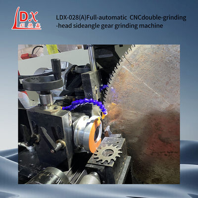 Vollmaschine mit CNC-Sägeblatt, doppelter Schleifkopf, Seitenwinkelschleifmaschine LDX-028A