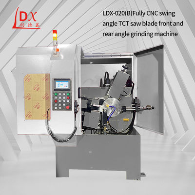 LDX-020B Vollständig CNC-Sägenblatt Front- und Hinterwinkelschleifmaschine Hersteller