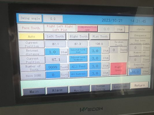 LDX-026A Voll CNC Rundsägen Blatt Front und Hinterwinkel Schleifmaschine Hersteller
