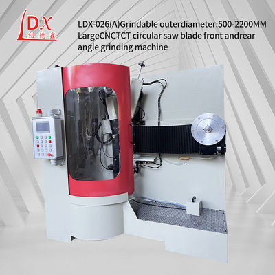 LDX-026A 500-1800MM Durchmesser Voll-CNC-Servo-Zuführmaschine Kreislauf-Säge-Klinge-Gang-Schleifmaschine