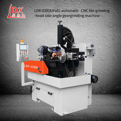 LDX-028A Dreiachsige Voll CNC-Sägenblatt Doppelschleifkopf Seitenradschleifmaschine