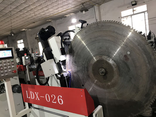 LDX-026A Servo-Zufuhr Große TCT-Sägenblätter Front- und Hinterwinkelschleifmaschine