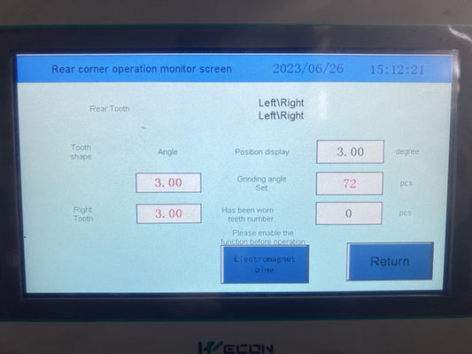 LDX-020A Fabrik-Direkt-Automatische Sägeblatt Front- und Hinterwinkel-Schärfmaschine