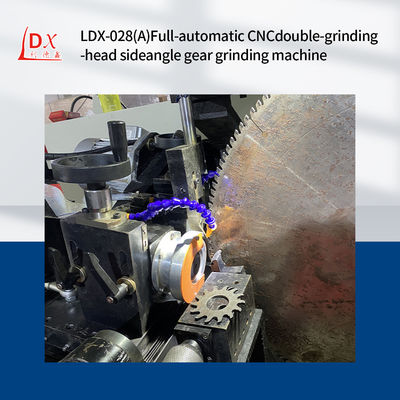 LDX-028A Automatische TCT-Sägenblatt-Doppelschleifkopf-Seitenwinkelschleifmaschine