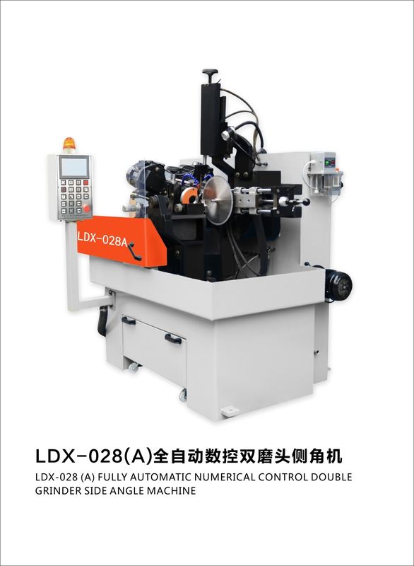 Vollautomatische CNC-Doppelschleifkopfseitenwinkel-Zahnmaschine LDX-028A
