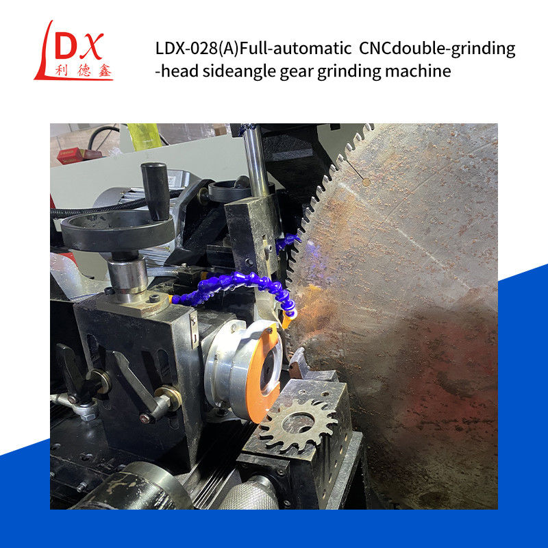 LDX-028A Voll CNC-Schleifmaschine Vollservo Doppel-Schleifkopf Seiten-Schleifmaschine