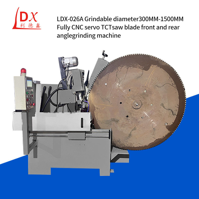 Großes CNC-Servo-Rundsägenmaschinenblatt Vorder- und Hinterwinkelmaschinenblatt LDX-026A