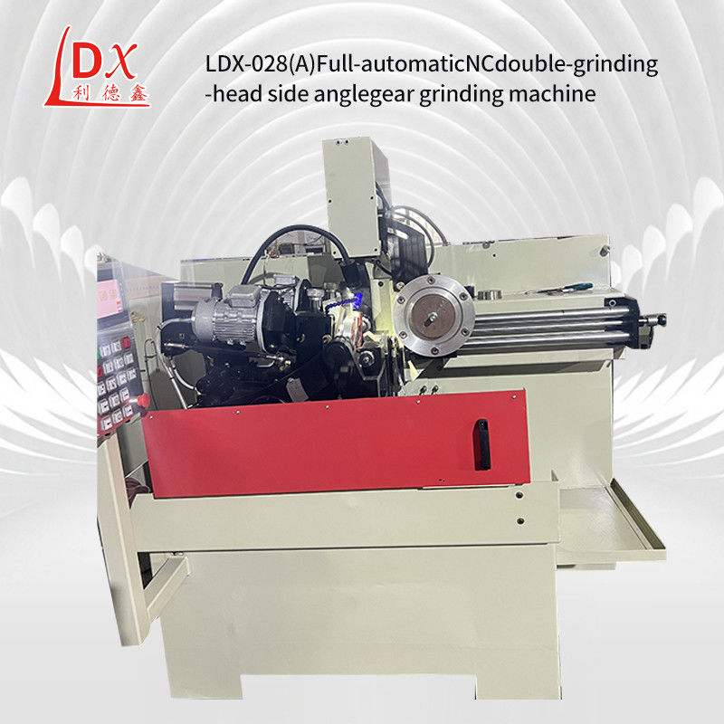 Voll CNC Servo Säge Klinge Doppelschleifkopf Seitenwinkel Schleifmaschine LDX-028A