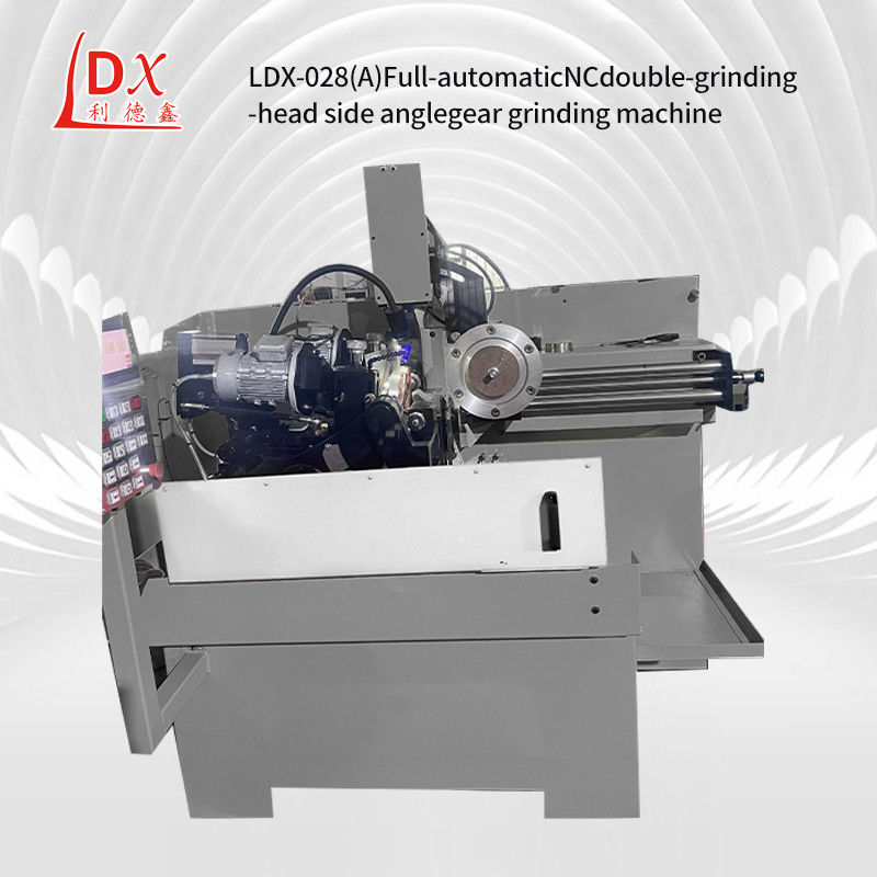380V LDX-028A Großes CNC-Rundsägenblatt Doppel-Schleifkopf Seitenecke Getriebe-Schleifmaschine