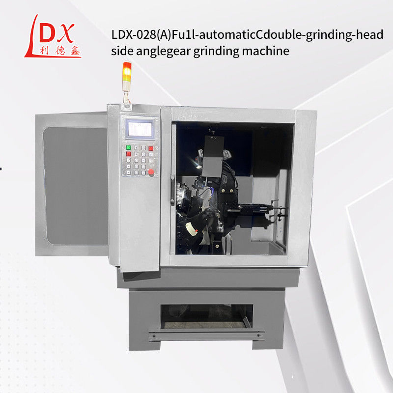 Voll CNC-Hard Saw Blade Doppelschleifkopf Seitenwinkel Getriebe Schleifmaschine LDX-028A