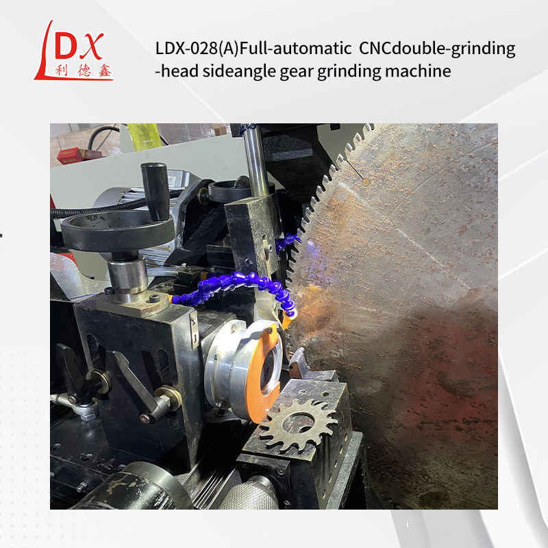 Servo-Doppelschleifkopf Seiteneckel Voll CNC TCT Säge Klinge Schärfer Maschine LDX-028A