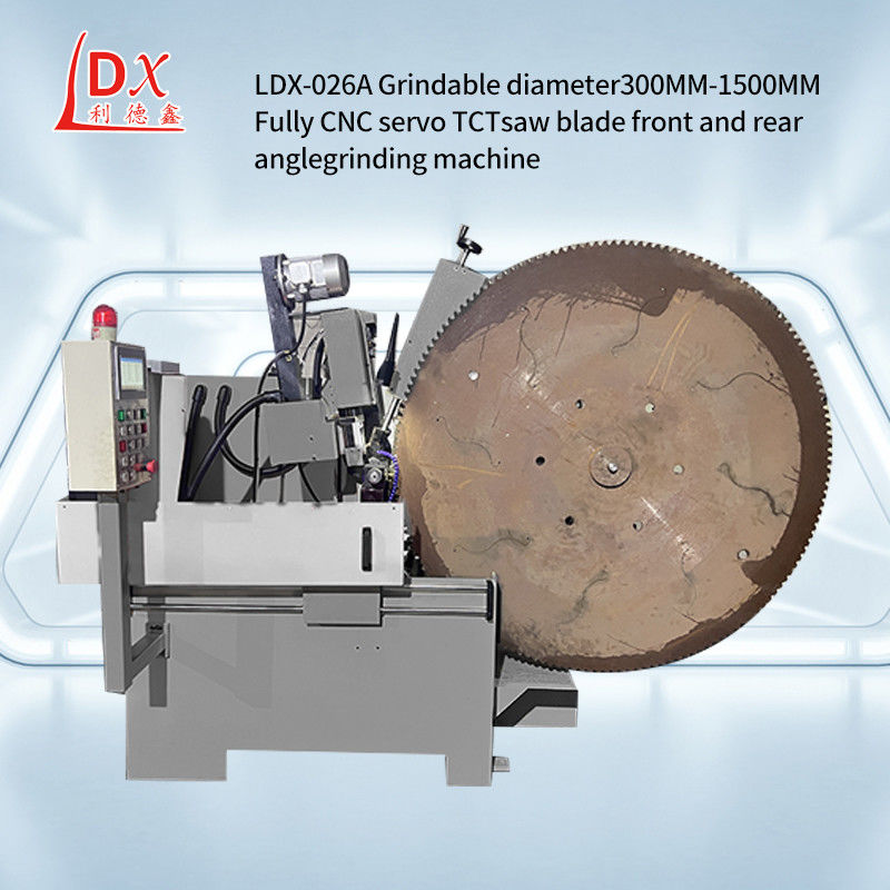 Anpassung Großer CNC-Kreislaufsäge Front- und Hinterwinkelschleifmaschine LDX-026A