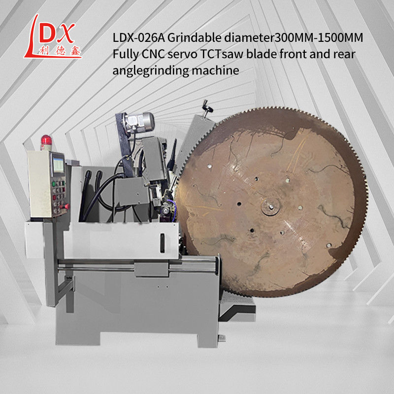 LDX-026A Schleifdurchmesser 250-1500MM Voll-CNC-Servo-Zuführung Rundsäge-Schleifmaschine