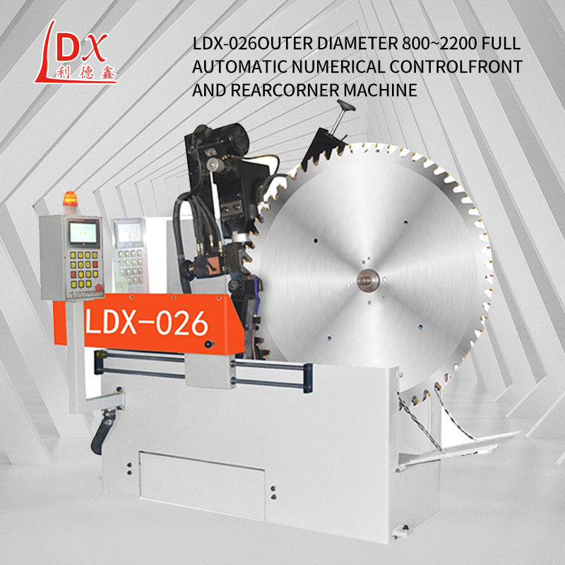 LDX-026 Schleifdurchmesser 500-2200MM Voll CNC Rundsägenblatt Front- und Hinterwinkelschleifmaschine