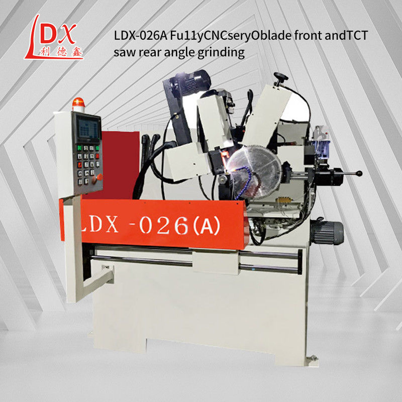 LDX-026A Voll CNC Rundsägen Blatt Front und Hinterwinkel Schleifmaschine Hersteller