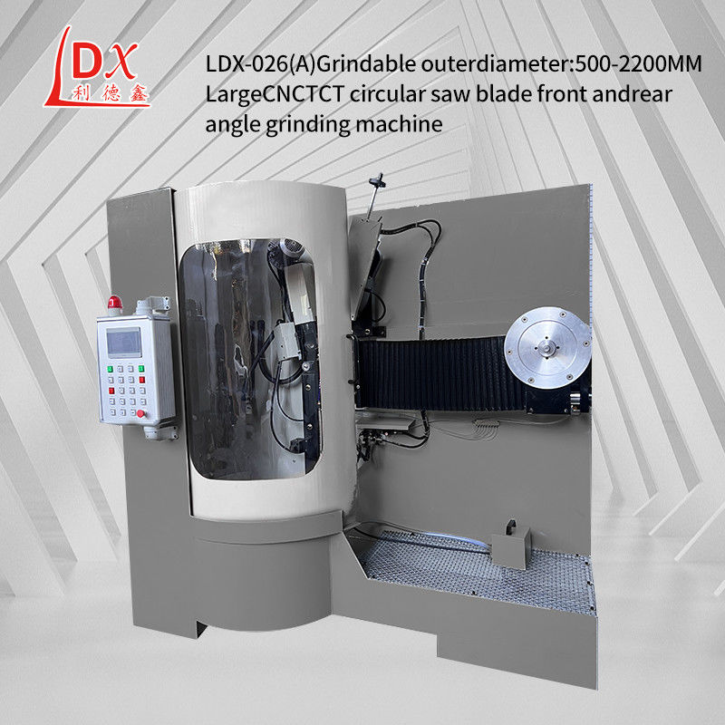 LDX-026A 300MM-1600MM Durchmesser Große Kreislauf-Säge-Klinge Drei-Achsen-CNC-Säge-Klinge Schleifmaschine