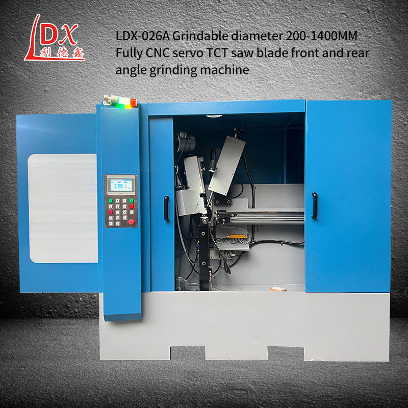 LDX-026A Schleifdurchmesser 200-1300MM Servo-Zufuhr vollständig CNC-Rundsägeblatt-Gangschleifmaschine