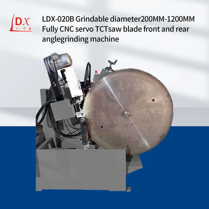LDX-020B CNC-Rundsägenmaschine Schleifmaschine automatischer Schwingwinkel Schleifleiter Zähne