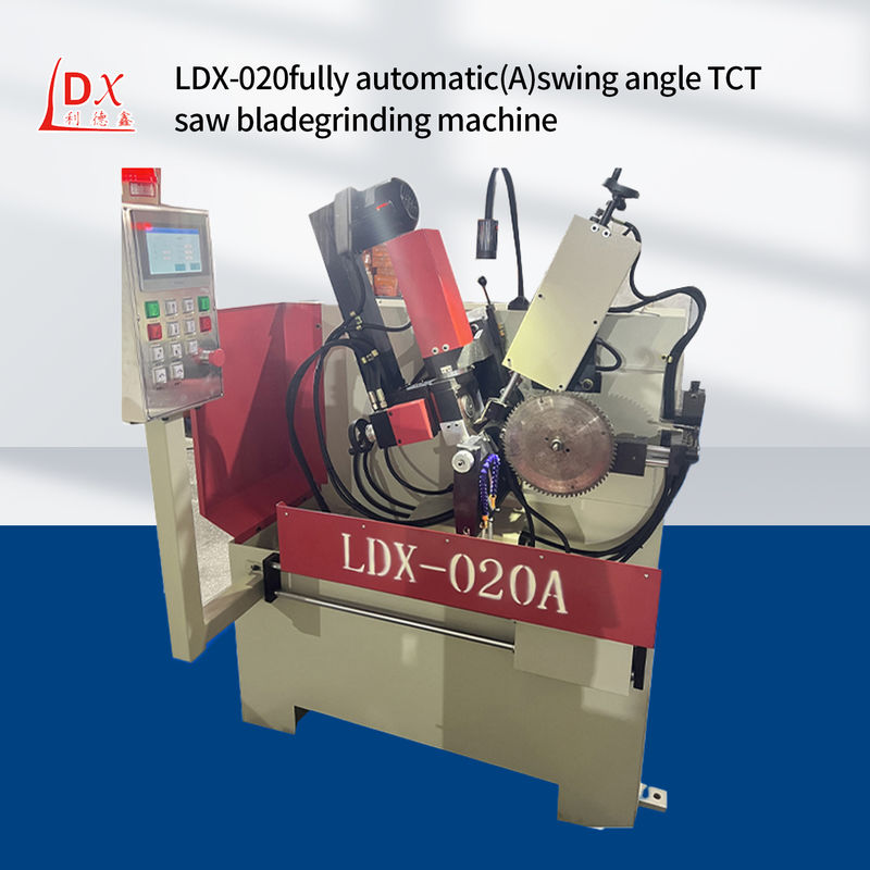LDX-020A Automatische Holzbearbeitung Säge Blatt Front und hinteren Winkel Schleifmaschine Fabrik Direktverkauf