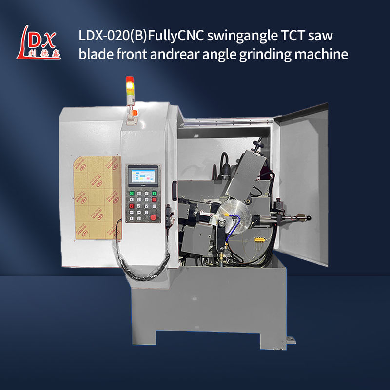 LDX-020B Voll CNC Servo-Zuführung Säge Blatt Vorder- und Hinterwinkel Schleifmaschine