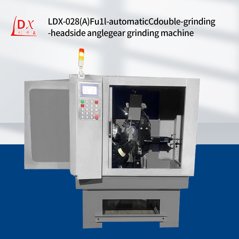 LDX-028A Rundsägenblatt Servo Set Werkzeug Doppel-Schleifkopf Seitenrad-Schleifmaschine