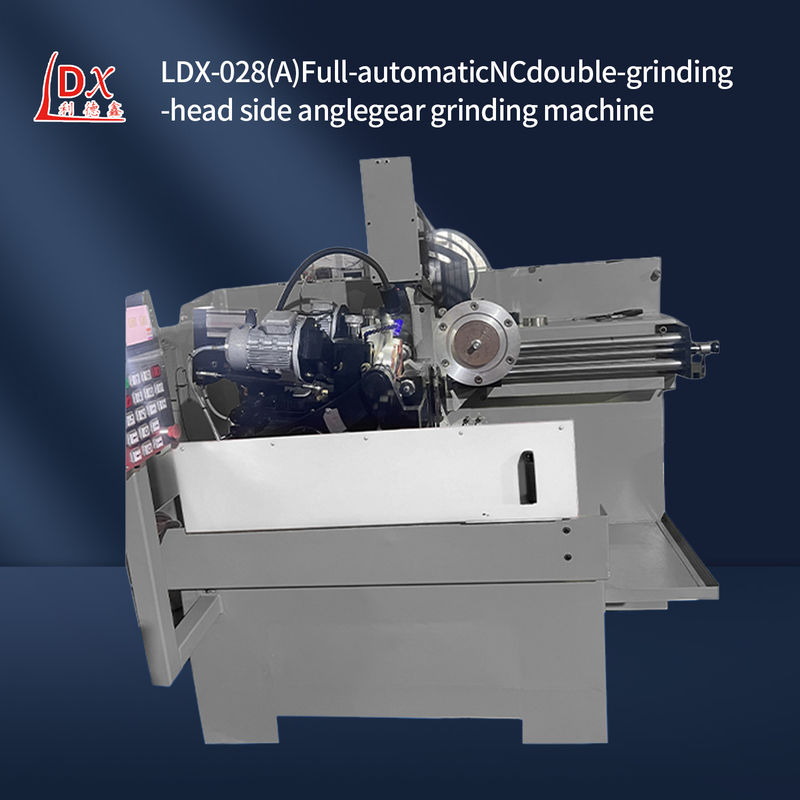 LDX-028A Großkreislauf-Sägenblatt CNC Doppelschleifkopf Seitenwinkel-Schleifmaschinenhersteller
